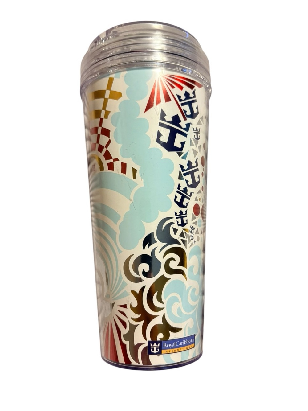 Travel Tumbler 16 oz Royal Caribbean Coca Cola